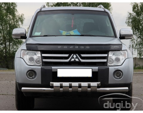Передняя двойная труба "Tiger" для Pajero IV.